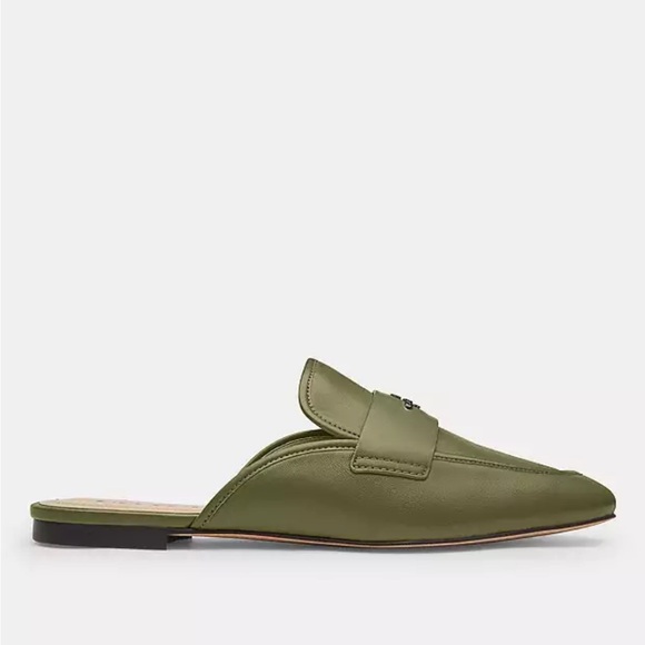 Coach Samie Slide in Military Green - Picture 2 of 4